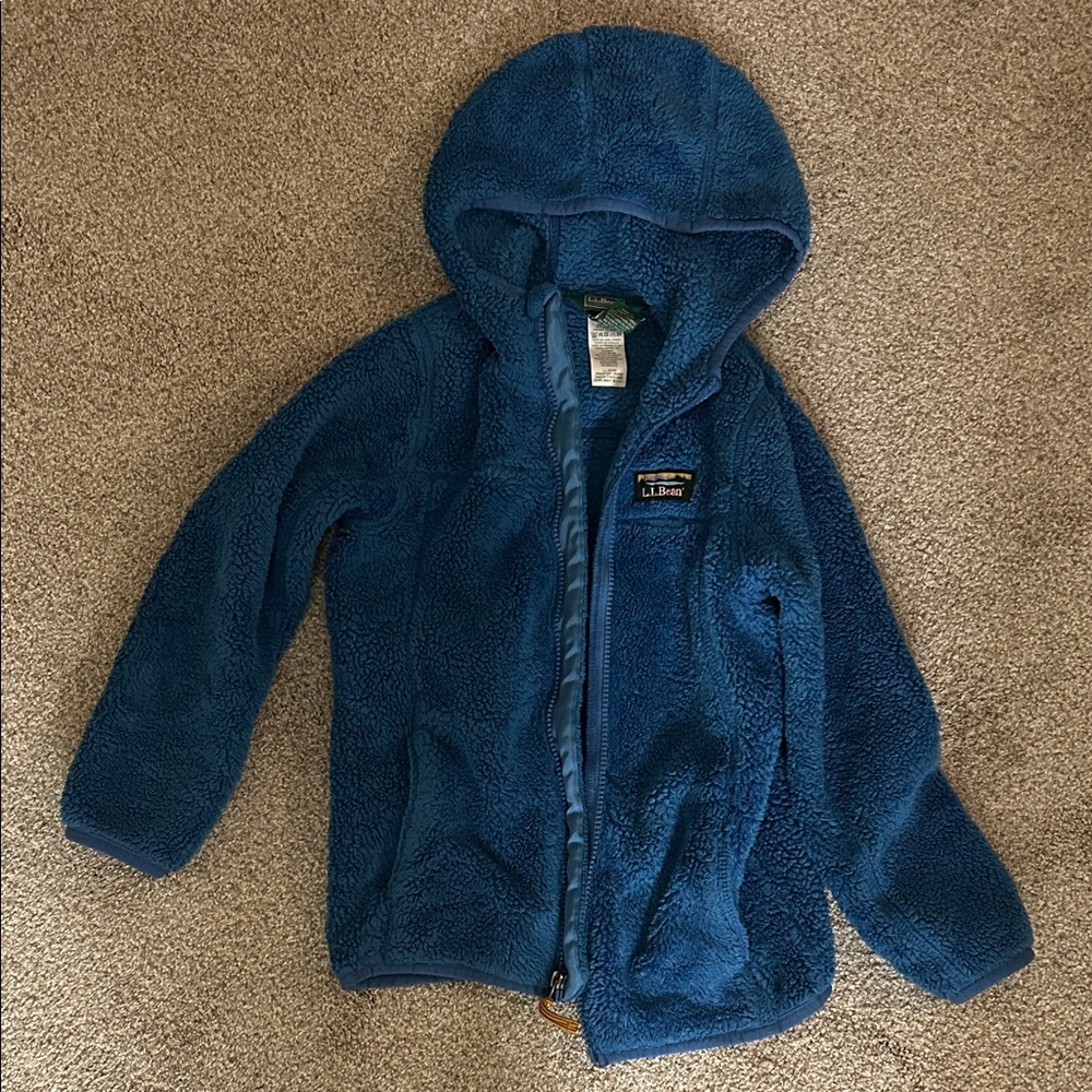L.L. Bean Blue Fleece Jacket